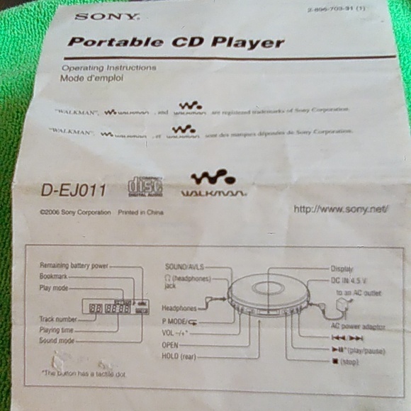 Sony CD Walkman - Picture 11 of 11